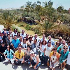 Grupo del viaje a Tierra Santa.
