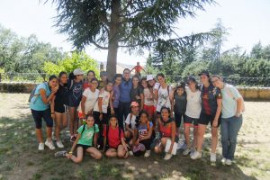 Campamento San Juan de Ávila en Derroñadas. Julio 2017