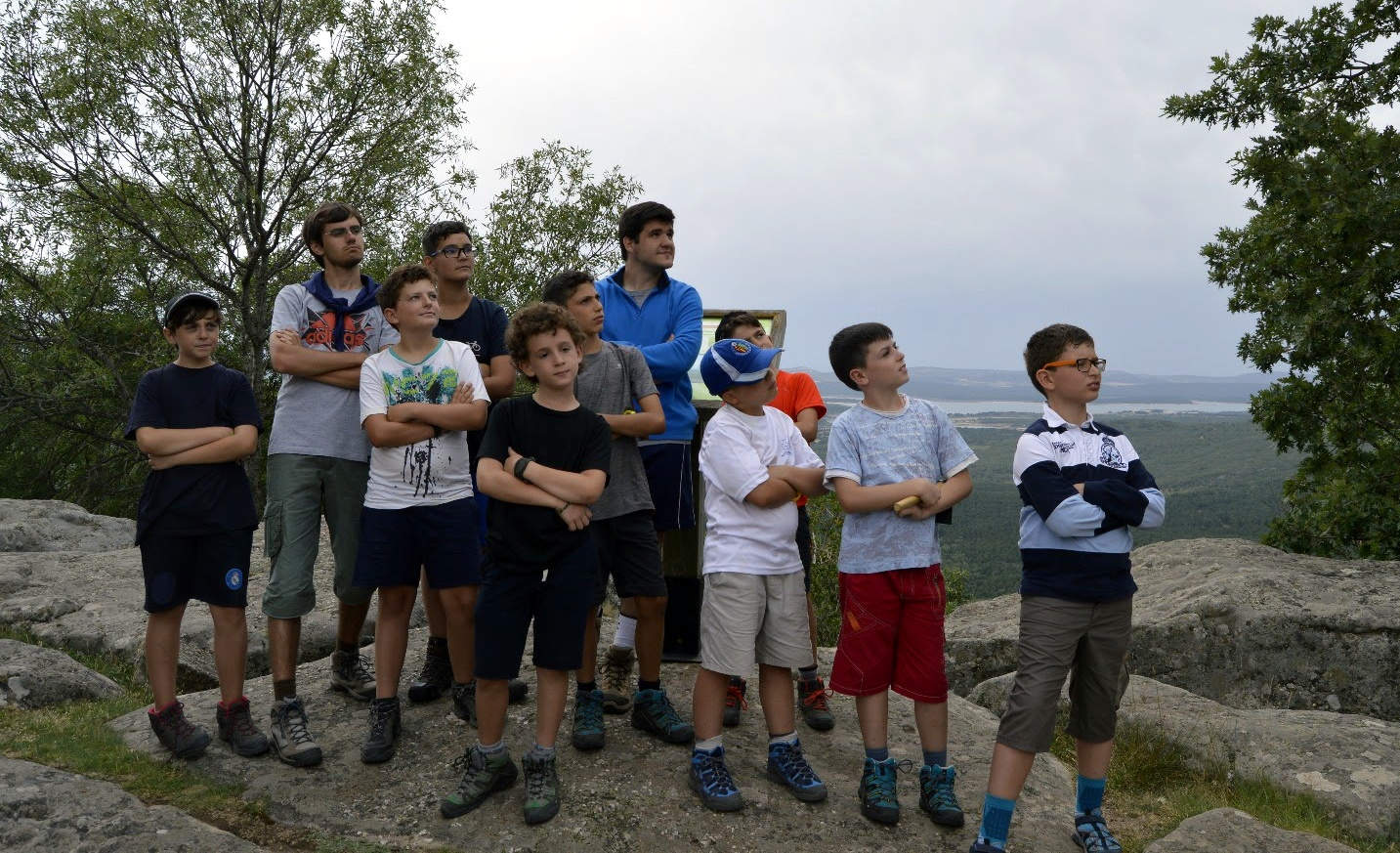 Campamento parroquial en Derroñadas. Julio 2017.