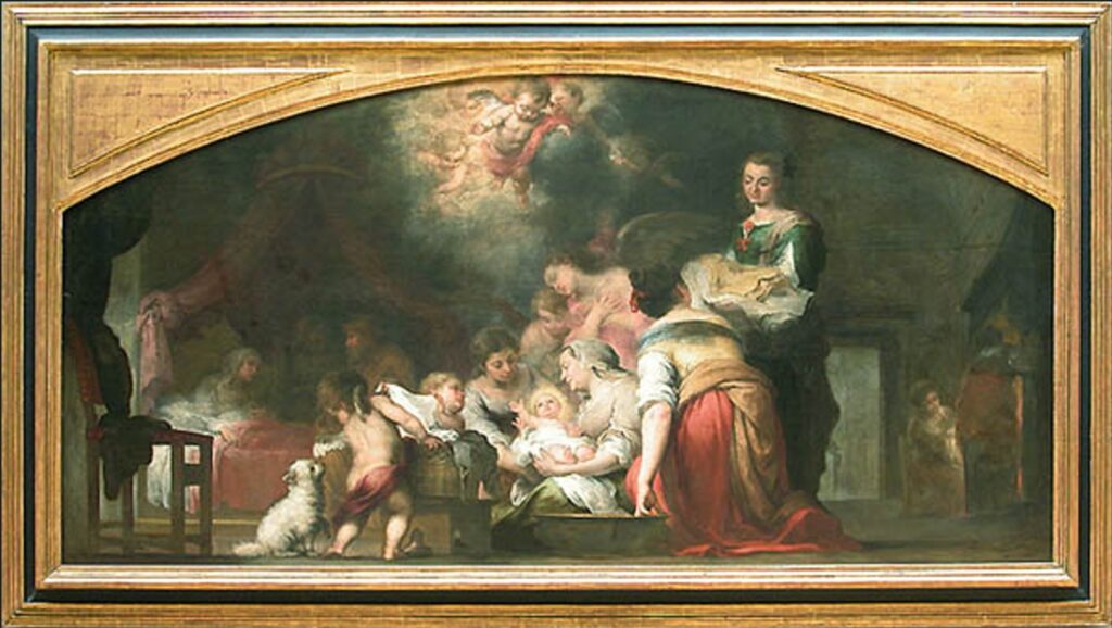 Natividad Virgen.  Murillo